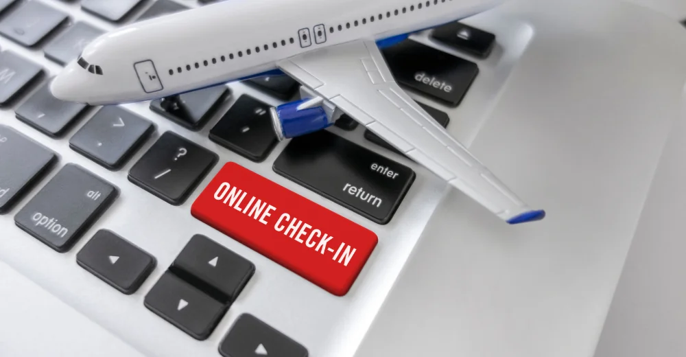 online check in