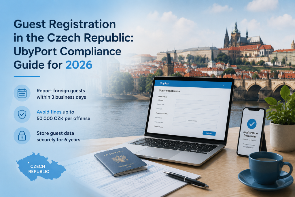 How to Avoid UbyPort Fines: Czech Guest Registration Made Simple