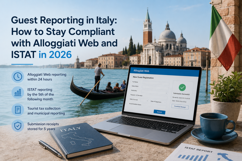 How to Automate Italy Guest Reporting and Avoid Costly Fines