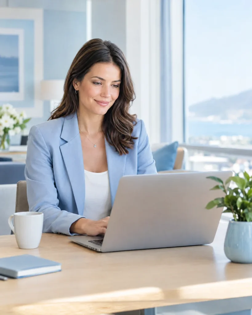 Property manager reviewing security deposit holds in ChargeAutomation